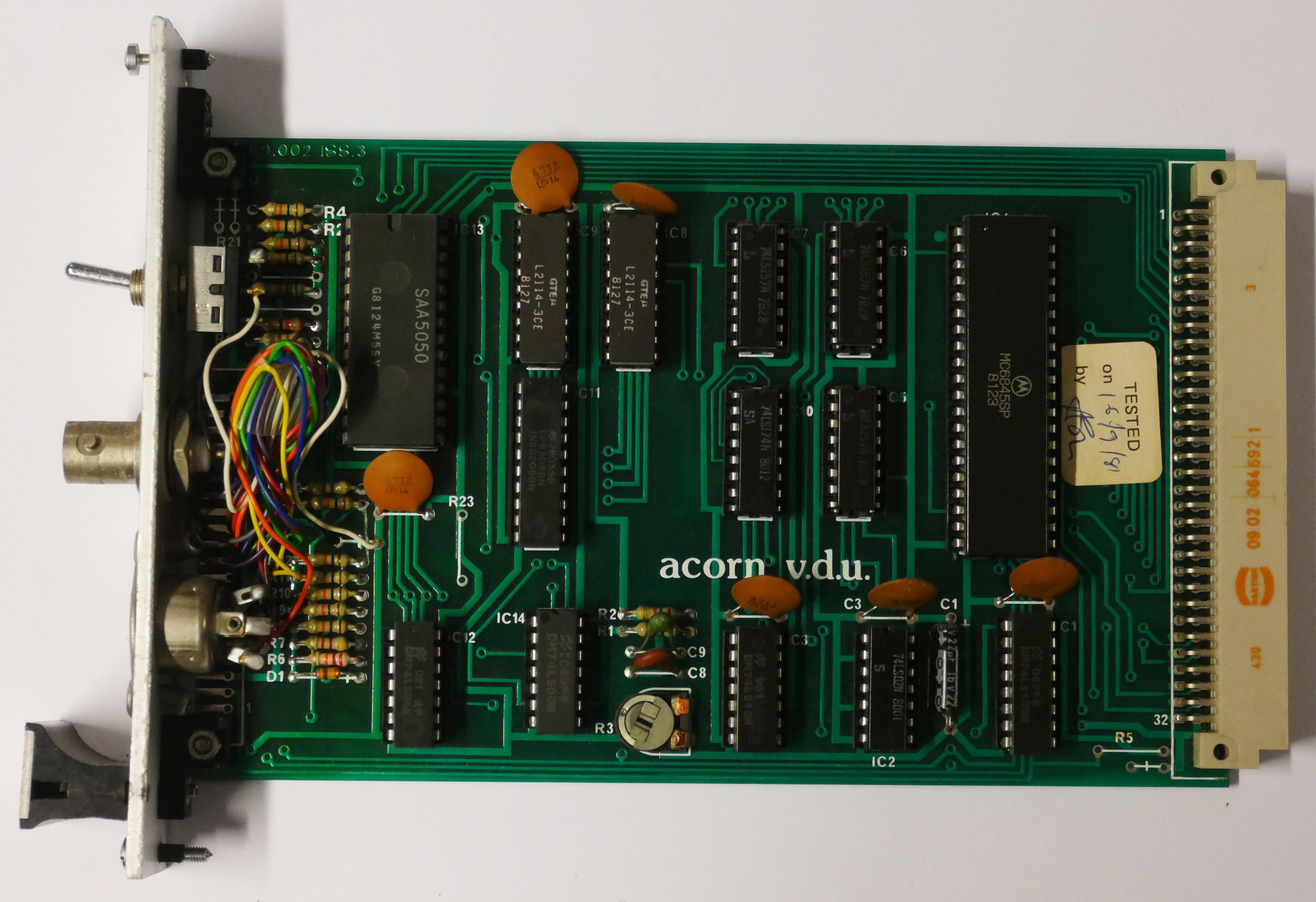 Acorn 40 x 25 Teletext VDU Interface Issue 3